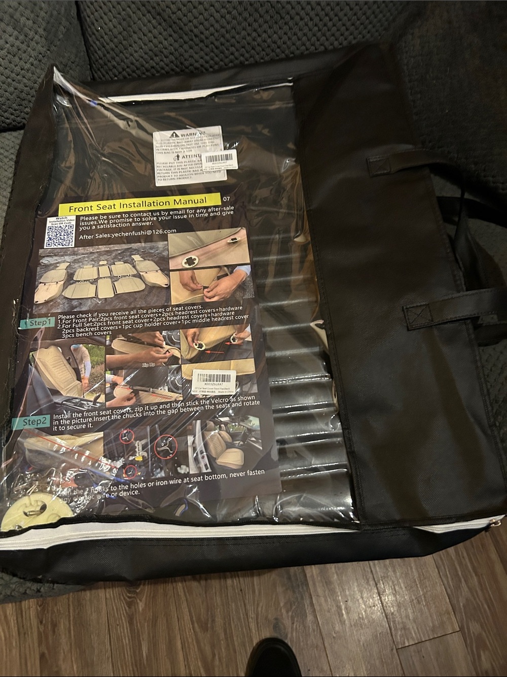 seat covers never opened black for 2007 ford pickup f150